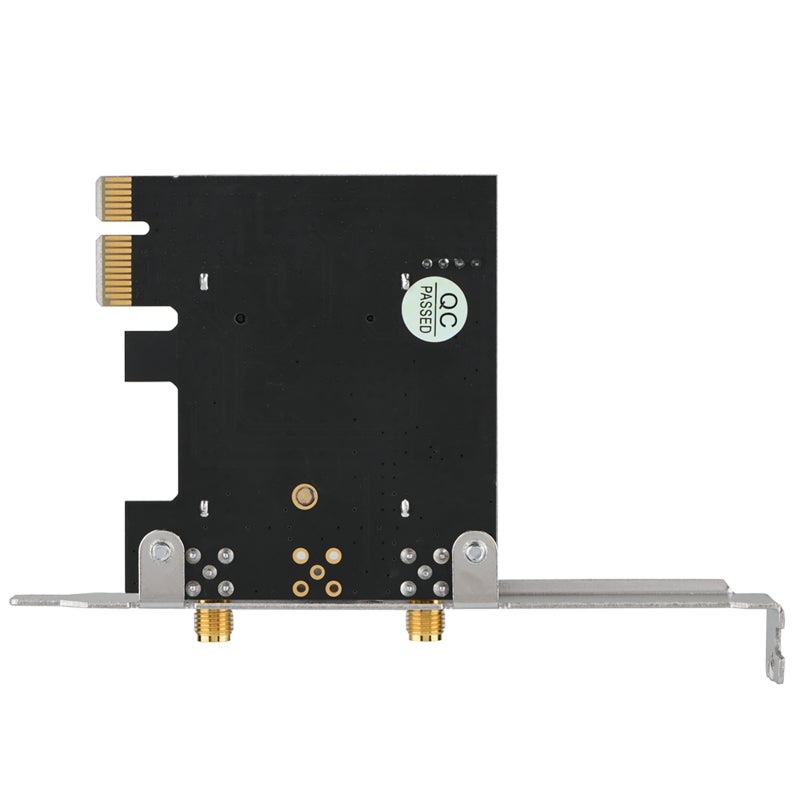 بطاقة لاسلكية PCIe دائنقة النطاق 2.4 جيجا هرتز / 5 جيجا هرتز - سرعة إرسال عالية تبلغ 433 ميجابت في الثانية وبلوتوث 4.0 لاتصال إنترنت مستقر لأجهزة الكمبيوتر المكتبية مع أنظمة ويندوز 7، ويندوز 8، ويندوز 8.1، ويندوز 10 - Image 4