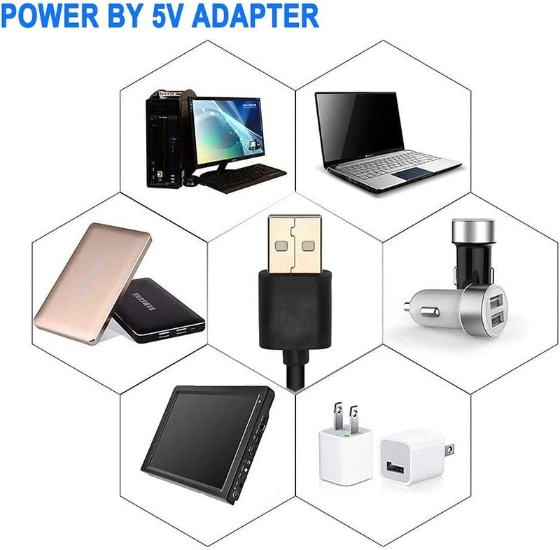 Snoogg USB 5V RGB Music Controller for LED Strip 44 Key Music Controller USB 5V Work with Bluetooth, apps and Sound - Image 3