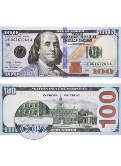 MissTiara 1000 Pieces Prop Money Full Print 2 Sided Motion Picture Money Face Money Dollar Bills Realistic Money Stacks,Copy Money Play Money That Looks Real for Movie, TV, Videos  - Image 2