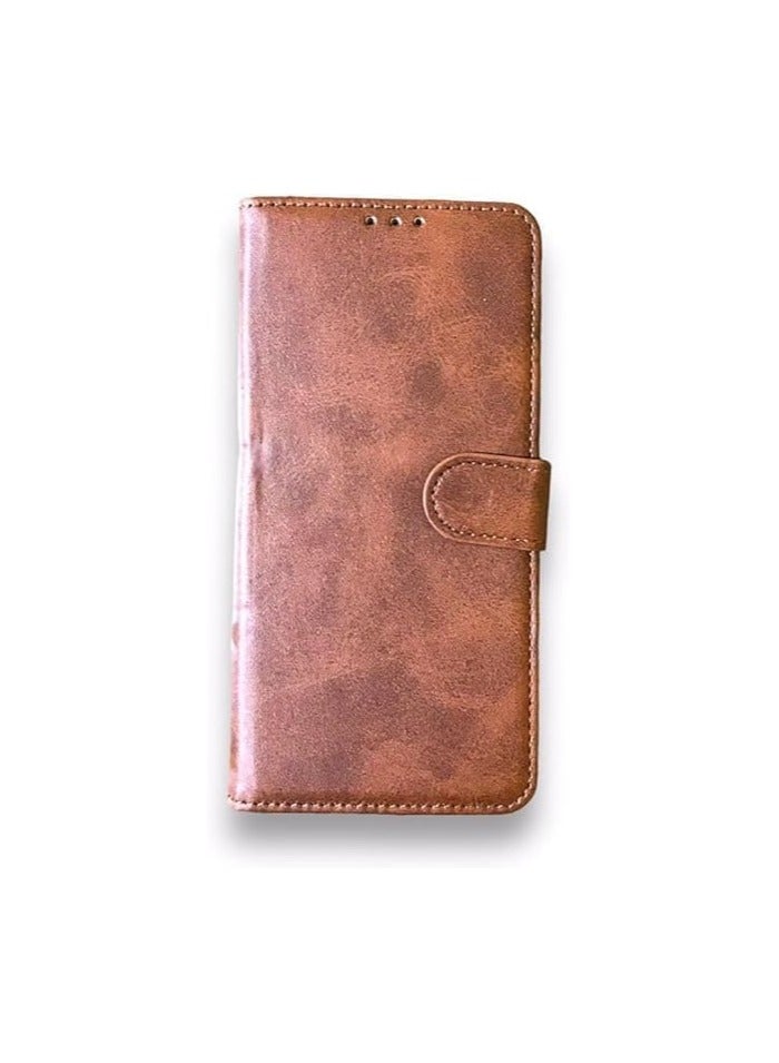 جراب جلدي كامل قابل للطي لهاتف Honor X7b، مزود بمسند، وحزام، وإغلاق مغناطيسي، وغطاء داخلي من السيليكون ، وطبقة حماية عالية، متوافق مع هاتف Honor X7b (6.8 بوصة) (هافان). - Image 1