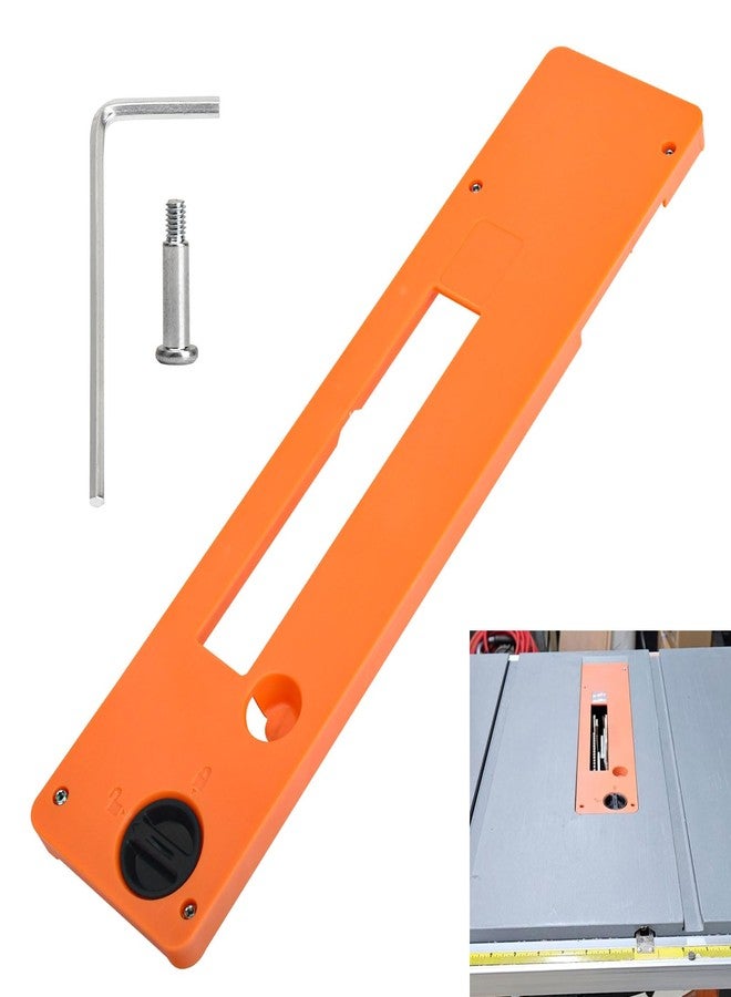 AMTHKNO 089240028701 Table Saw Plate kit Compatible with Ridgid Table Saw Plate Dado Throat for R4514, R4514T, R4518, R4518T, R4518NS Table Saw - Image 1