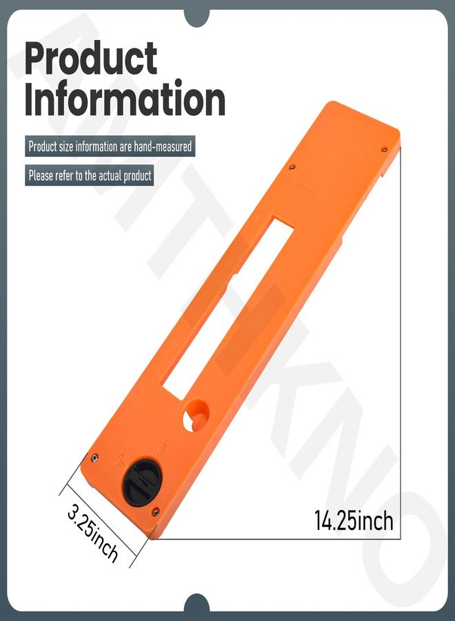 AMTHKNO 089240028701 Table Saw Plate kit Compatible with Ridgid Table Saw Plate Dado Throat for R4514, R4514T, R4518, R4518T, R4518NS Table Saw - Image 2