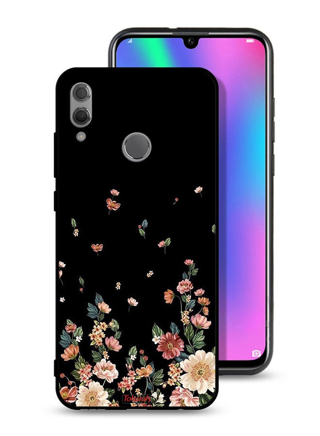 Tolwak Honor 10 Lite Protective Case Cover Small Flowers In Bottom - Image 1