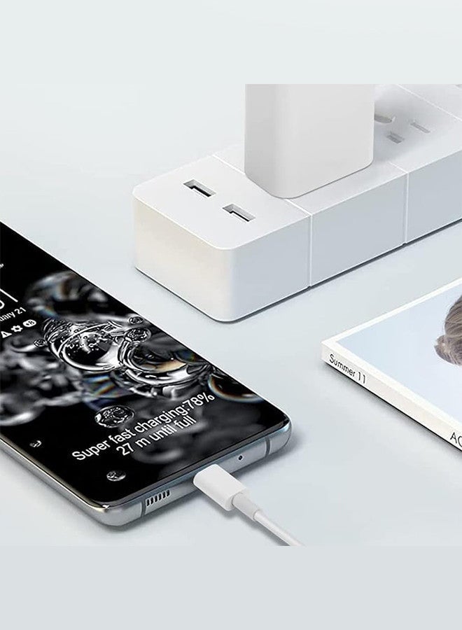 MUNTAQI 30W USB-C Fast Charger Adapter – Universal Type-C Power Delivery Wall Plug for Google Pixel, Samsung Galaxy, iPhone 15 Series, iPad, MacBook Air & All USB-C Devices – Compact & Portable Charger with Smart Safety Chip – White - Image 5