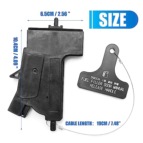 SYOWADA 815902T000 Fuel Door Lock Actuator Replacement for Kia Optima 2011-2020, 81590-2T000 Fuel Door Lock Actuator Replacement for Hyundai Sonata Sedan 2015-2019. - Image 2