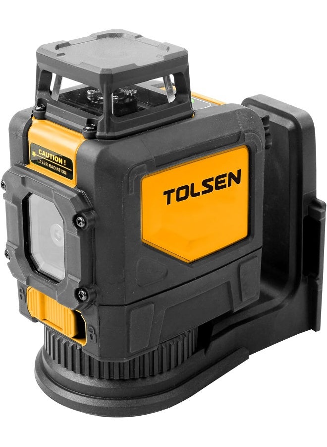 Tolsen - Green-Beam Self-Leveling 360Â° Horizontal Cross-Line Laser Level (Industrial) - Image 1