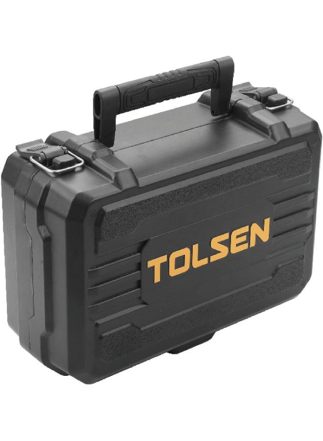 Tolsen - Green-Beam Self-Leveling 360Â° Horizontal Cross-Line Laser Level (Industrial) - Image 2