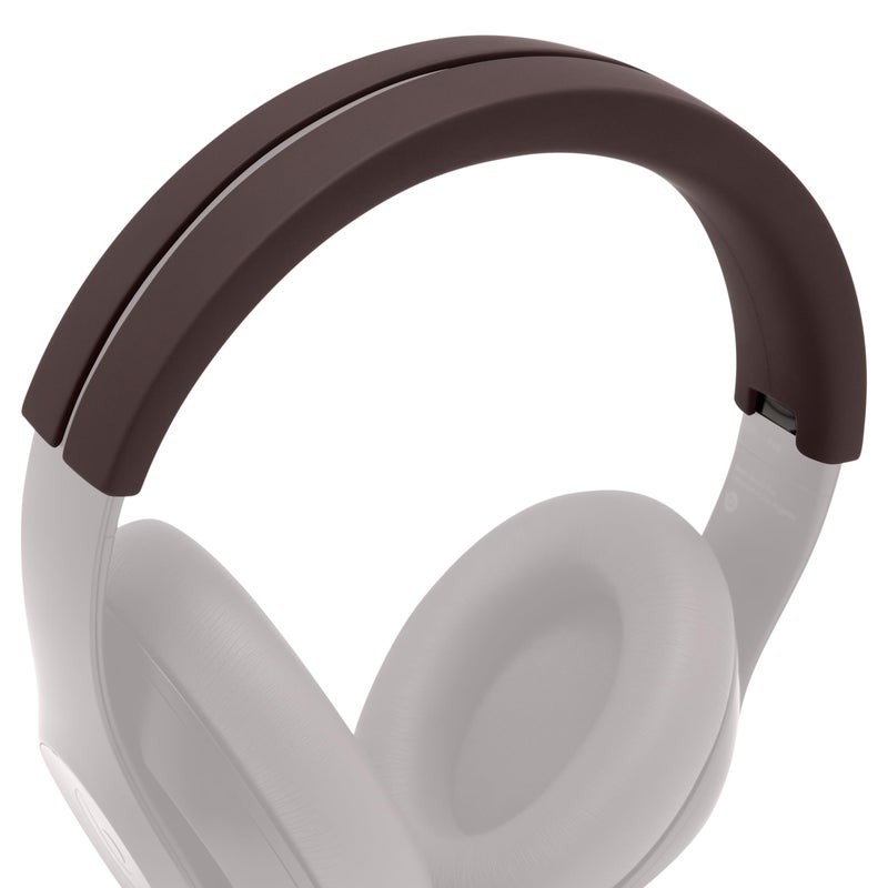 WC BandZ Studio - Silicone Headband Cover for Beats Studio & Studio Pro Headphones by Wicked Cushions | Enhanced Comfort, Style, and Sweat Protection | Does Not Fit Beats Solo | Brown - Image 1