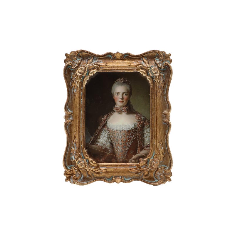 YULINK 2.5x3.5 Small Vintage Picture Frame  Mini Antique Ornate Bronze Gold Photo Frame  for Tabletop and Wall Display  Decorative Retro Home Decor  Old Fashioned Photo Gallery Art - Image 1