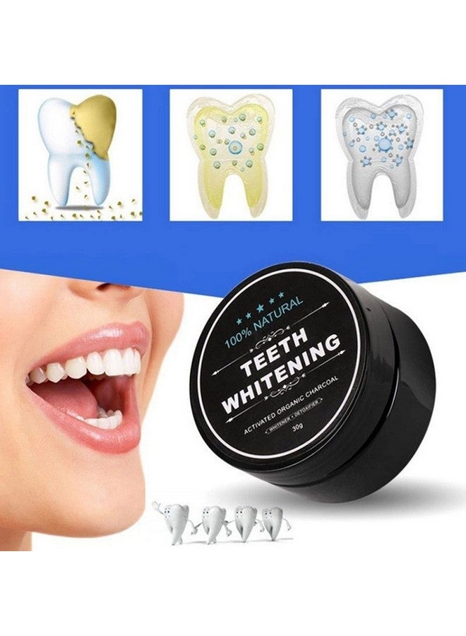 Lythor Teeth Whitening Charcoal Powder, Teeth Whitener Powder Oral Care Sets Natural Coconut, No Hurt On Enamel Or Gum (1) - Image 5