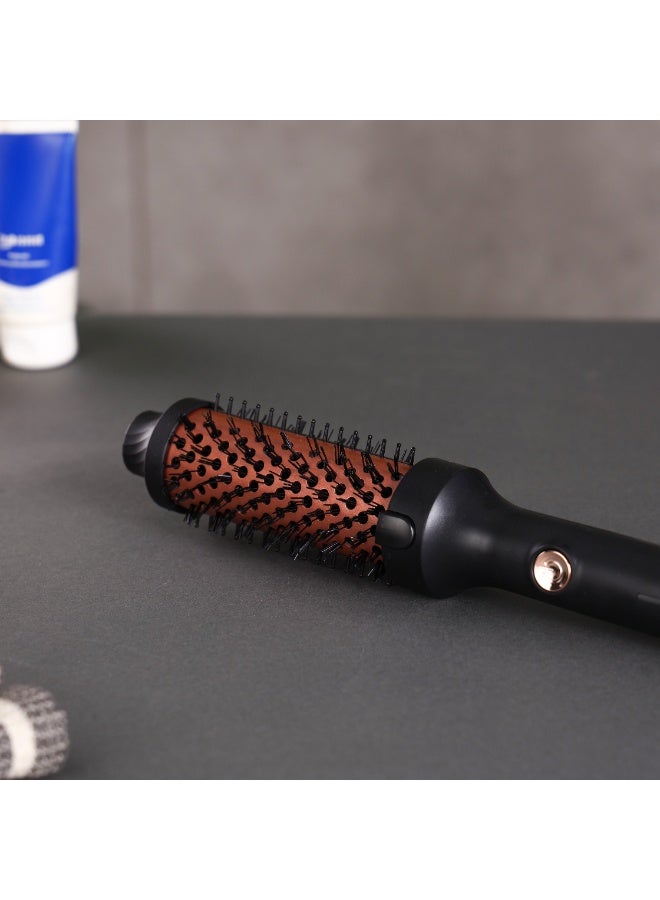KRYPTON Thermo Curling Brush KNHCB6615 | Quick Heat, Smooth & Frizz-Free Curls | 360° Swivel Cord | Salon & Home Styling | White | 2-Year Warranty 6inch - Image 2
