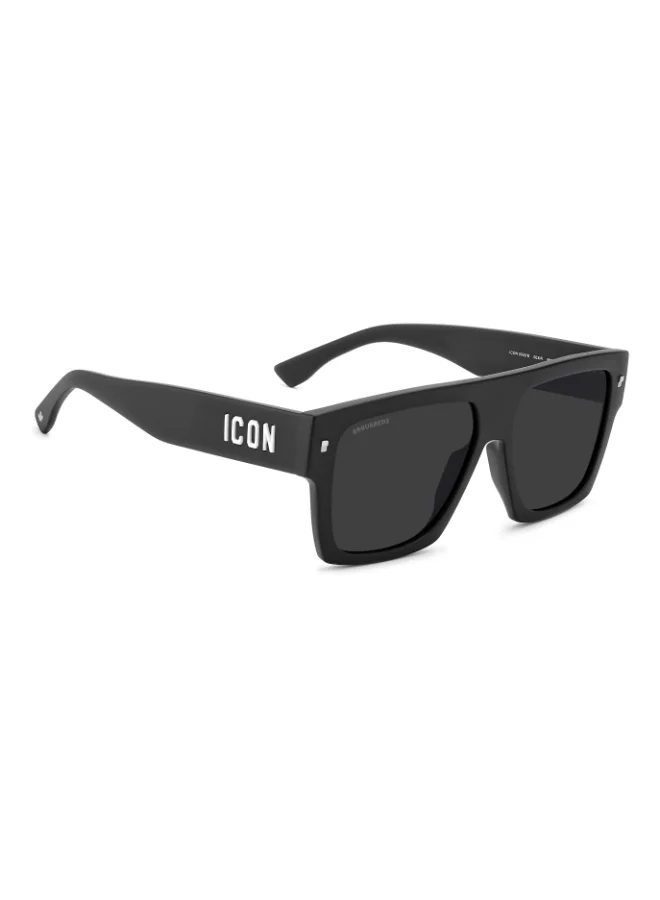 Dsquared2 DSQUARED2 ICON 0030/S Sunglasses Black Rectangular