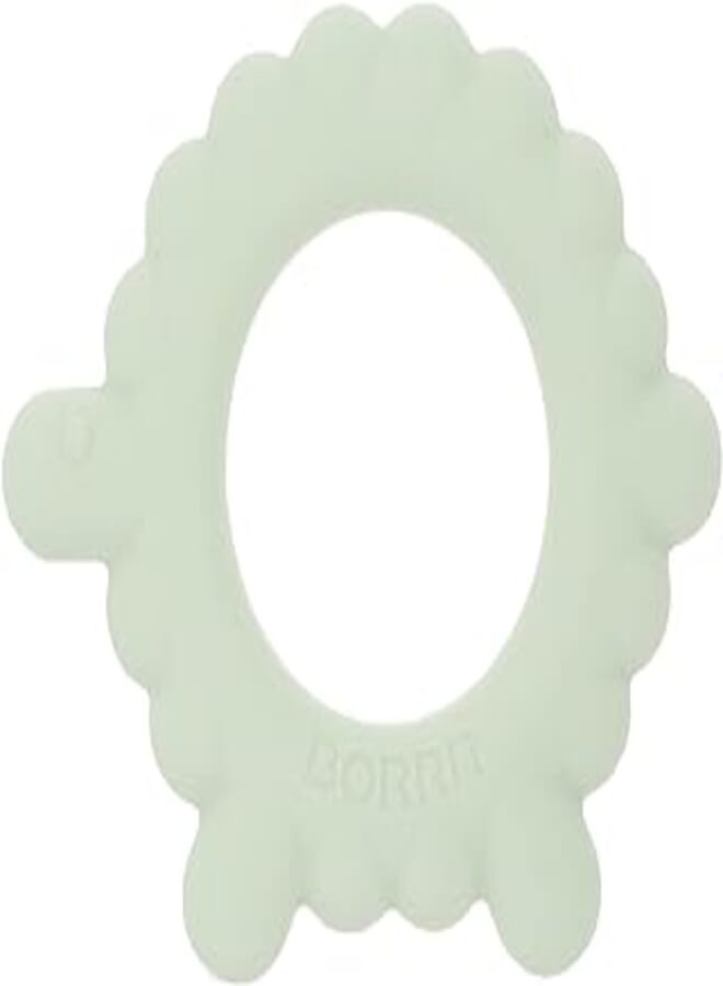 Borrn Silicone Sheep Shaped Baby Teether - Green