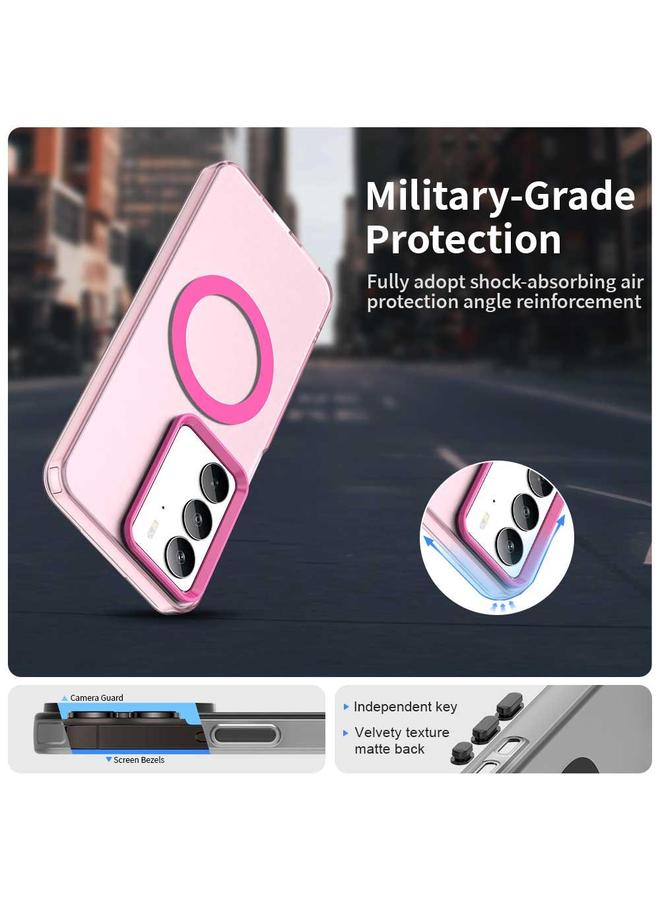 S-TOP Case For Realme C75 Candy Magsafe PC Hybrid TPU Phone Case - Image 2