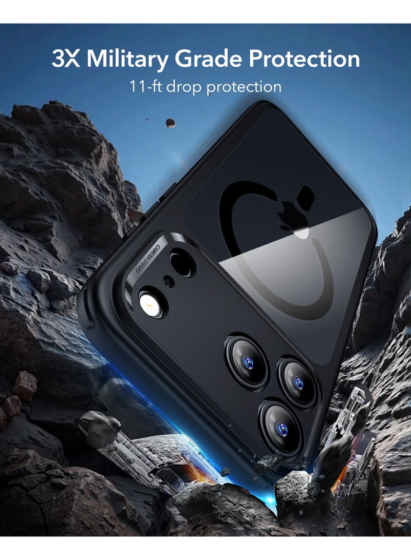 ESR for iPhone 17 Pro Case, Camera Control, Compatible with MagSafe, Shockproof Military-Grade Protection, Magnetic Phone Case for iPhone 17 Pro, Classic Hybrid Case black - Image 5