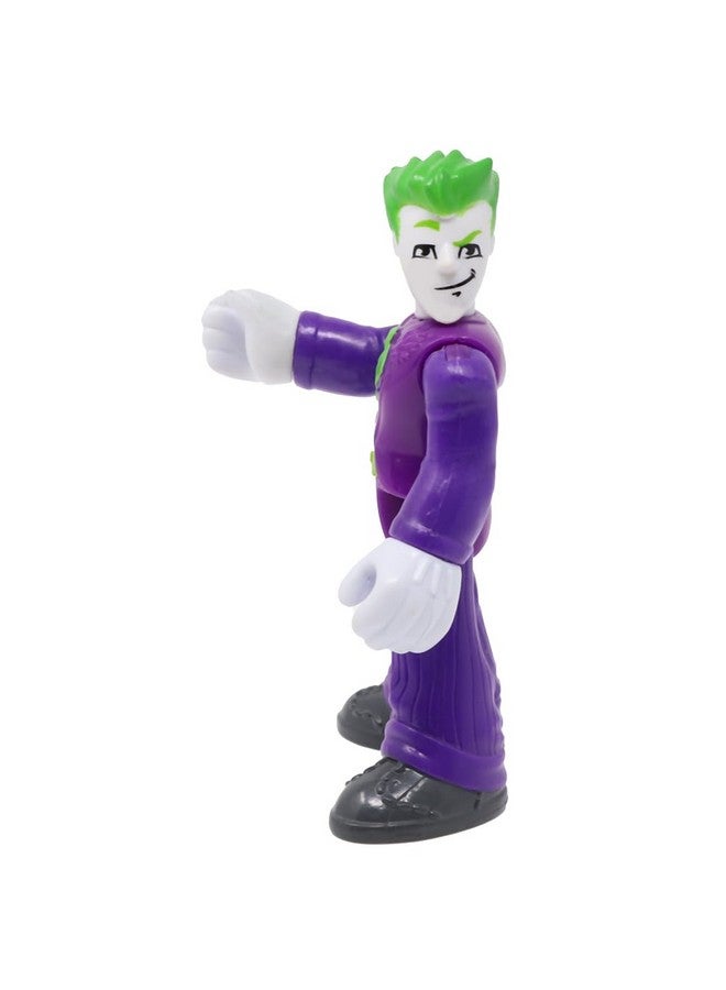 imaginext Imaginext Replacement Part for Fisher-Price Ultimate Hero Villain Playset - GYN62 - Replacement Poseable Joker Figure Dressed in Purple - Image 4