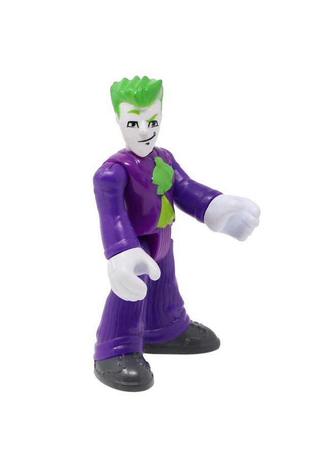 imaginext Imaginext Replacement Part for Fisher-Price Ultimate Hero Villain Playset - GYN62 - Replacement Poseable Joker Figure Dressed in Purple - Image 1
