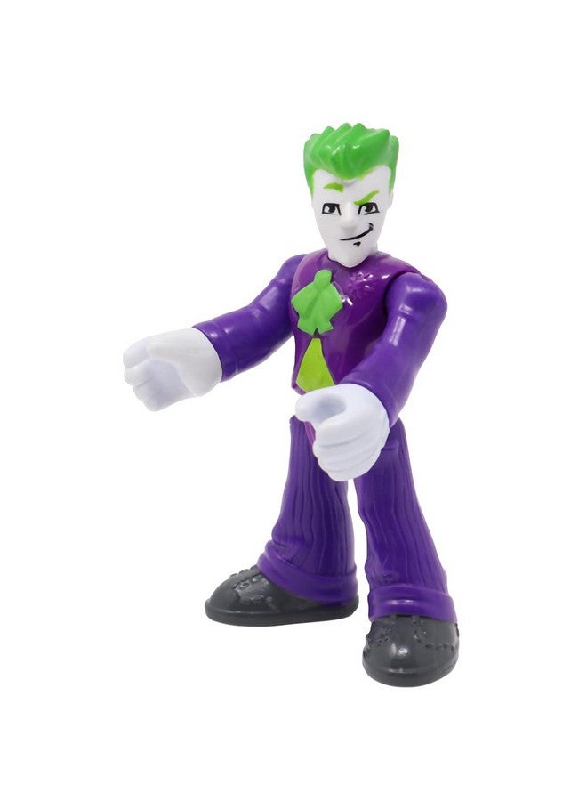 imaginext Imaginext Replacement Part for Fisher-Price Ultimate Hero Villain Playset - GYN62 - Replacement Poseable Joker Figure Dressed in Purple - Image 5