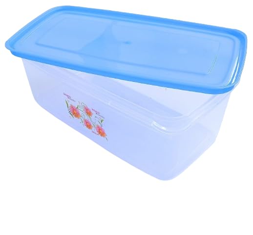 Hookcart 3 PC Big Bread Box For Fridge Food Storage Box Airtight Box for Storage 4000 ML Transparent - Image 4