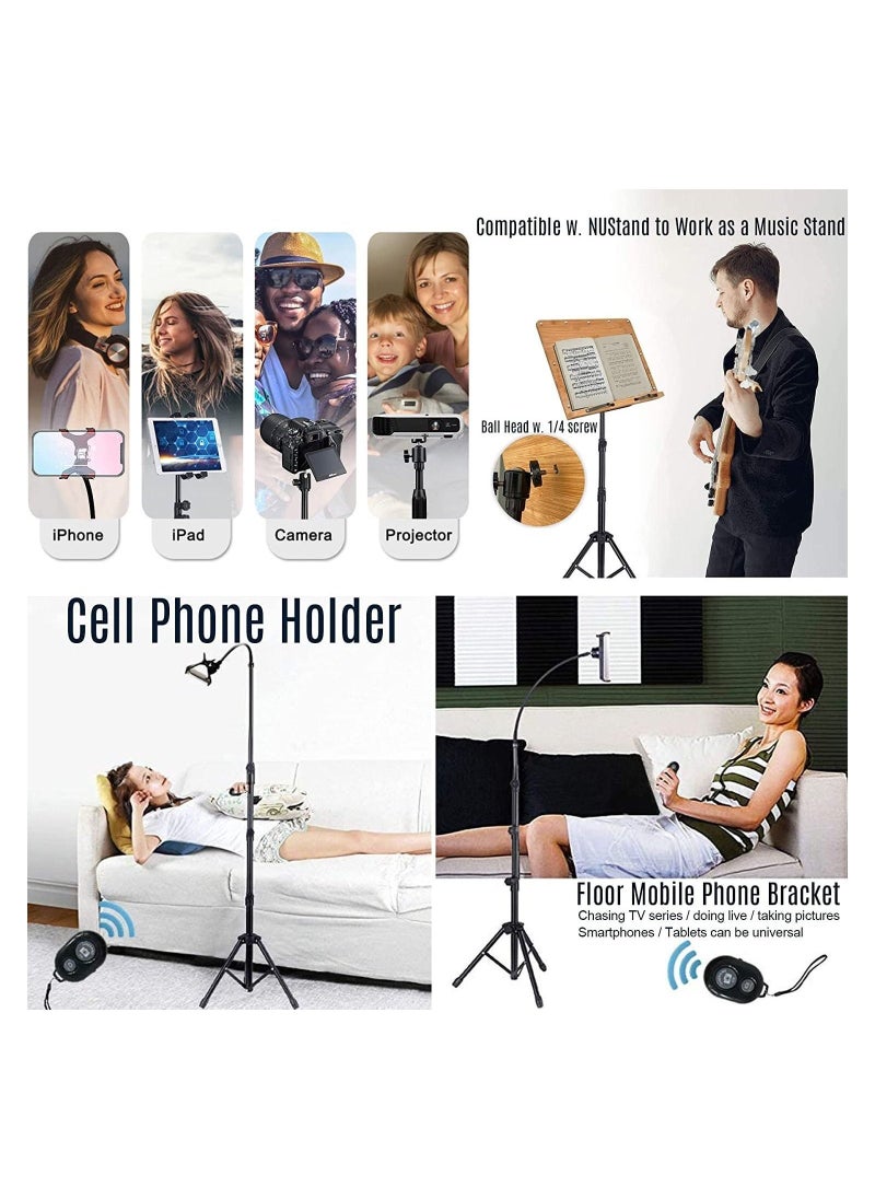 Tablet Stand Holder Adjustable Height Stand for Desk - Image 5