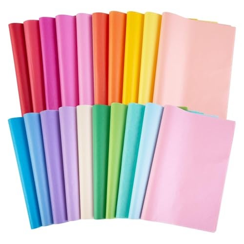 Koogel 330 Sheets Tissue Paper, 14x10 Inch Multicolor Wrapping Tissue Paper for Gift Bags Holiday Birthday DIY Crafts Project 20 Colors - Image 1