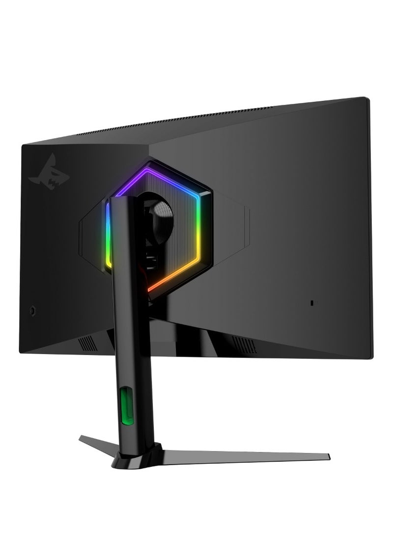 SHARX Gaming Monitor 27" (27F300VC), OD 300Hz Refresh Rate, 0.3ms (MPRT) Response Time, Curved VA, FHD, 2.1HDMI, Adjustable Stand, RGB Backlight, 3W Speaker, Free Sync, G-Sync Compatible. - pzsku/ZACDCE525259B5A40D8A1Z/45/_/1738770636/b5721aea-8293-49f5-8953-0dd58e2770f7