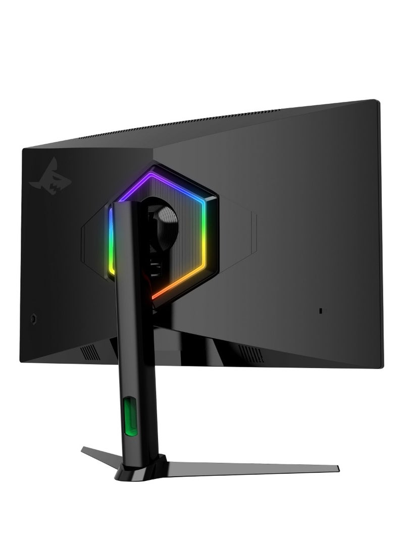 SHARX SHARX Gaming Monitor 27" (27F300VC), OD 300Hz Refresh Rate, 0.3ms (MPRT) Response Time, Curved VA, FHD, 2.1HDMI, Adjustable Stand, RGB Backlight, 3W Speaker, Free Sync, G-Sync Compatible.  - Image 3
