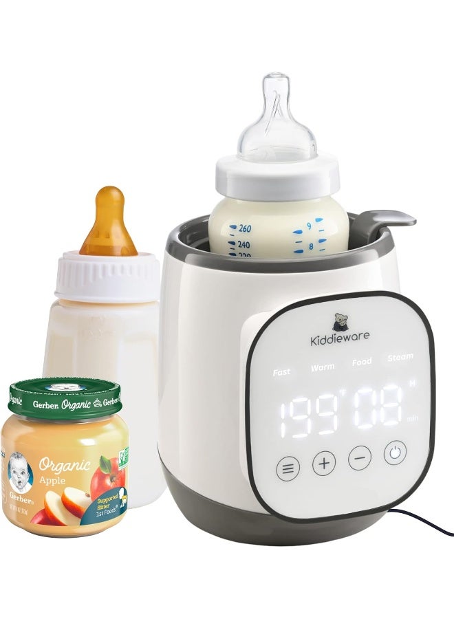 Kiddieware Baby Bottle Warmer for Breastmilk - 5-in-1 Feeding Bottle Warmers - Image 1
