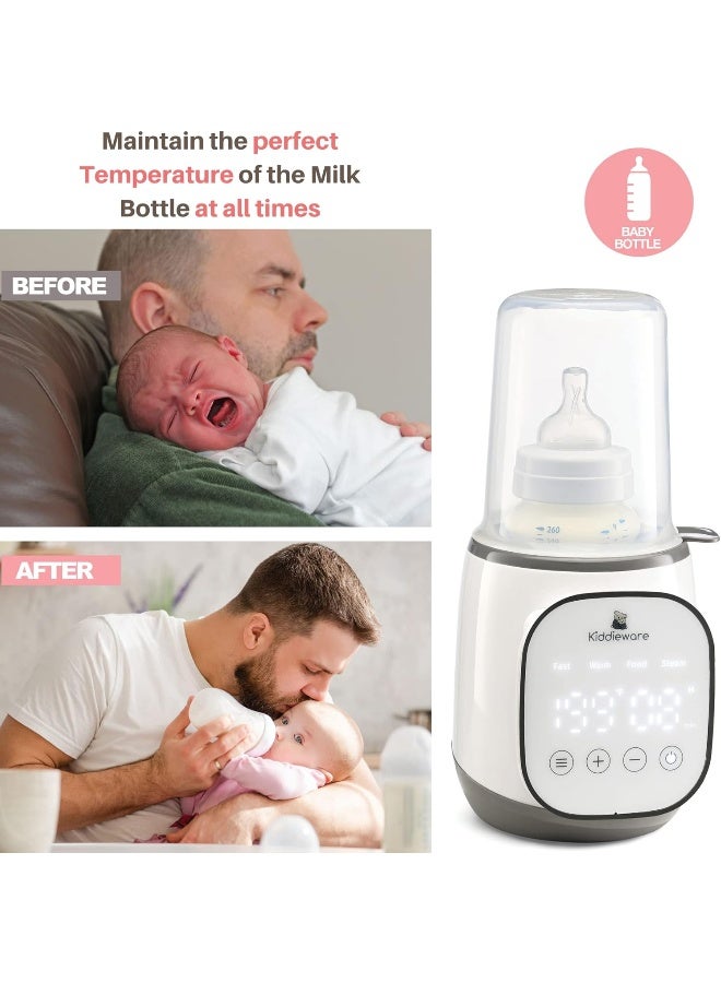 Kiddieware Baby Bottle Warmer for Breastmilk - 5-in-1 Feeding Bottle Warmers - Image 4