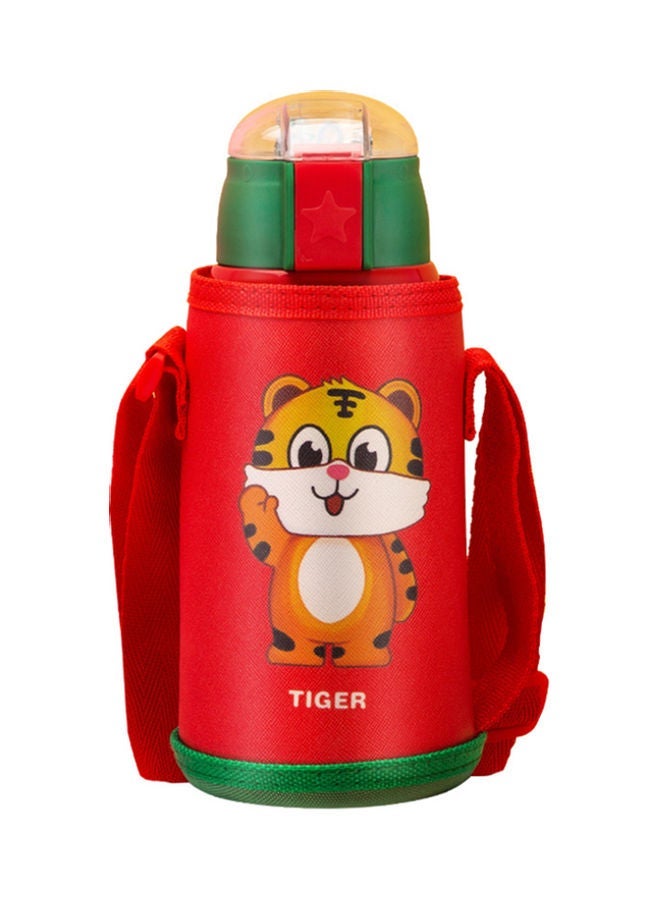 NIBEMINENT Portable Water Children's Smart Thermo-Display Cup red 20.5cm - Image 1