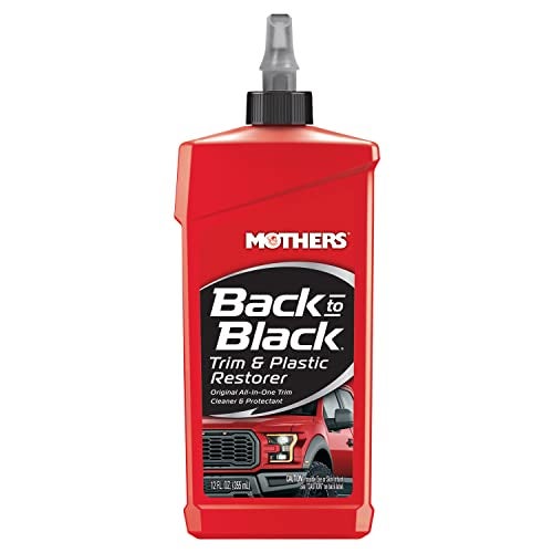 Mothers 06112 Back-to-Black Trim & Plastic Restorer, 12 fl. oz. - Image 1