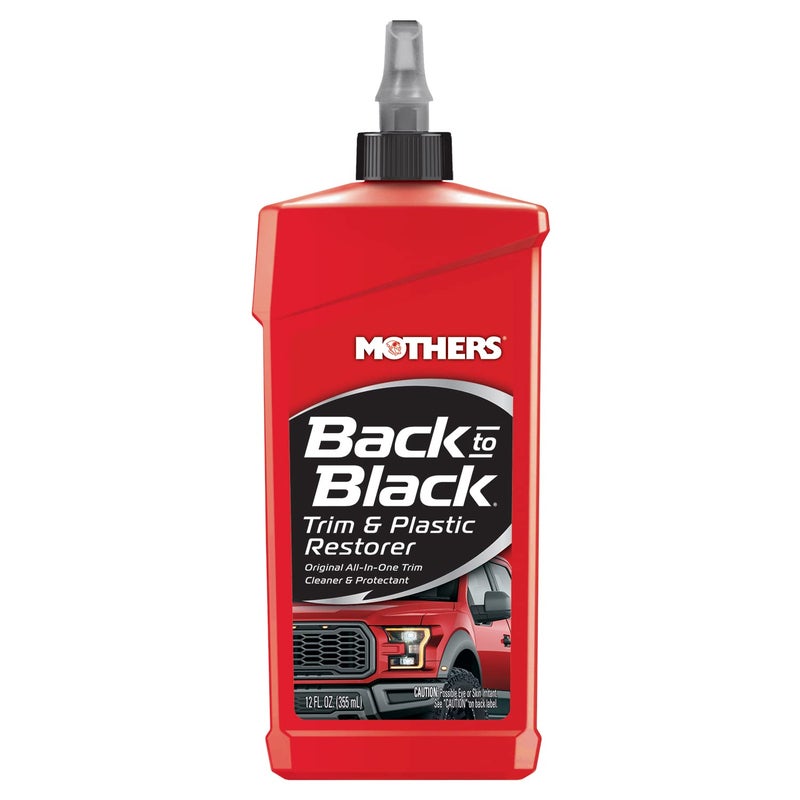 Mothers 06112 Back-to-Black Trim & Plastic Restorer, 12 fl. oz. - Image 5