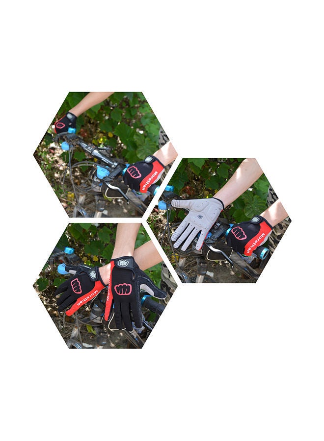 NIBEMINENT Full Finger Anti Slip Gel Pad Motorcycle MTB Road Bike Winter Cycling Gloves - Image 5