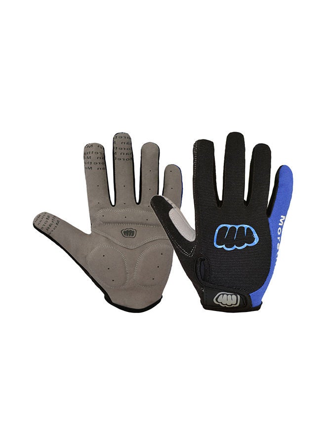 NIBEMINENT Full Finger Anti Slip Gel Pad Motorcycle MTB Road Bike Winter Cycling Gloves - Image 1