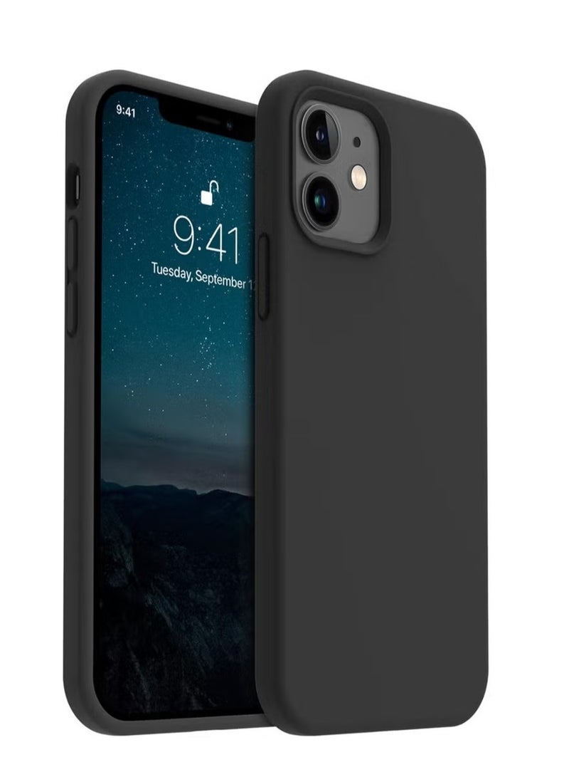 أوميكسبرو غطاء جل السيليكون السائل مع حماية كاملة للجسم مضاد للخدش والصدمات متوافق مع iPhone 12 - Image 1