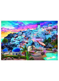Clementoni Clementoni Puzzle HQC Greece View 500 Pieces | Jigsaw Puzzle | Puzzle for Adults | Challenging Puzzle | Perfect for Stress Reliever and Puzzle Lovers | Made in Italy  - Image 2