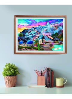 Clementoni Clementoni Puzzle HQC Greece View 500 Pieces | Jigsaw Puzzle | Puzzle for Adults | Challenging Puzzle | Perfect for Stress Reliever and Puzzle Lovers | Made in Italy  - Image 3