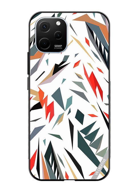 Protective Case Cover For Huawei Enjoy 50z Abstract Design Multicolour