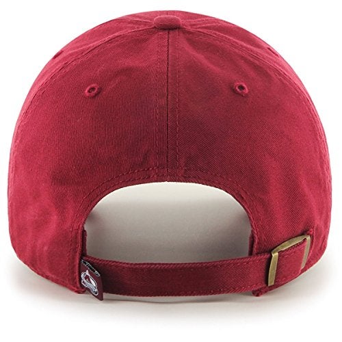 47 '47 NHL Colorado Avalanche Clean Up Adjustable Hat, One Size, Cardinal - Image 2