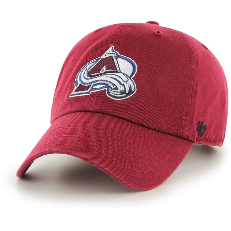 47 '47 NHL Colorado Avalanche Clean Up Adjustable Hat, One Size, Cardinal - Image 5