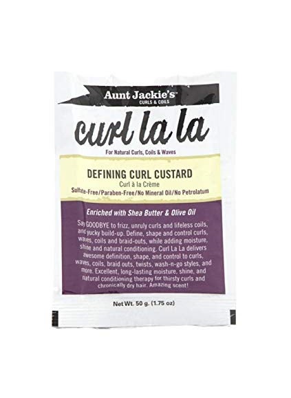 Aunt Jackie's Aunt Jackies Curls  Coils Curl La La Defining Curl Custard Packette 