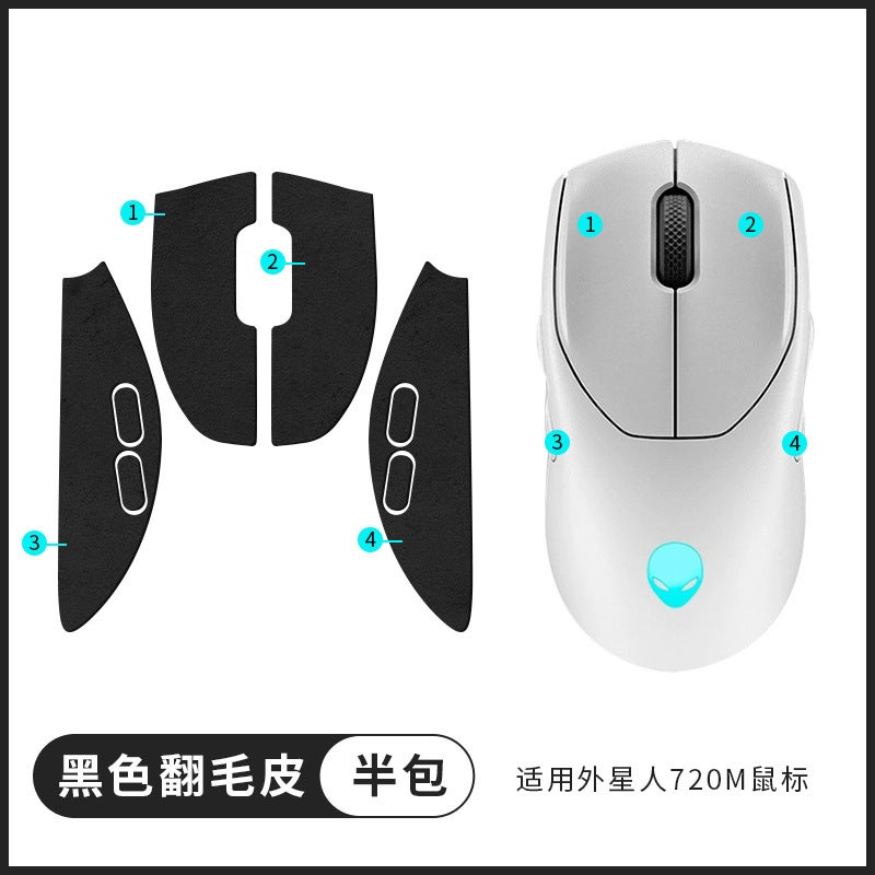 Applicable Alien Aw720 M Mouse Anti-Slip Stickers Sweat-Absorbent Anti-Sweat Stickers Non-Slip Stickers 720 Anti-Sweat Protective Film - Image 1