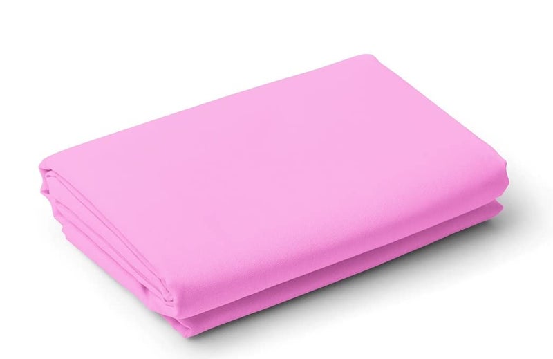 TURIYA 180 TC Microfiber 1 Pc Reversible Single Bed Duvet Cover/ Rajai Cover Cum Dohar; 90x60 inches; Pink and Grey - Image 3
