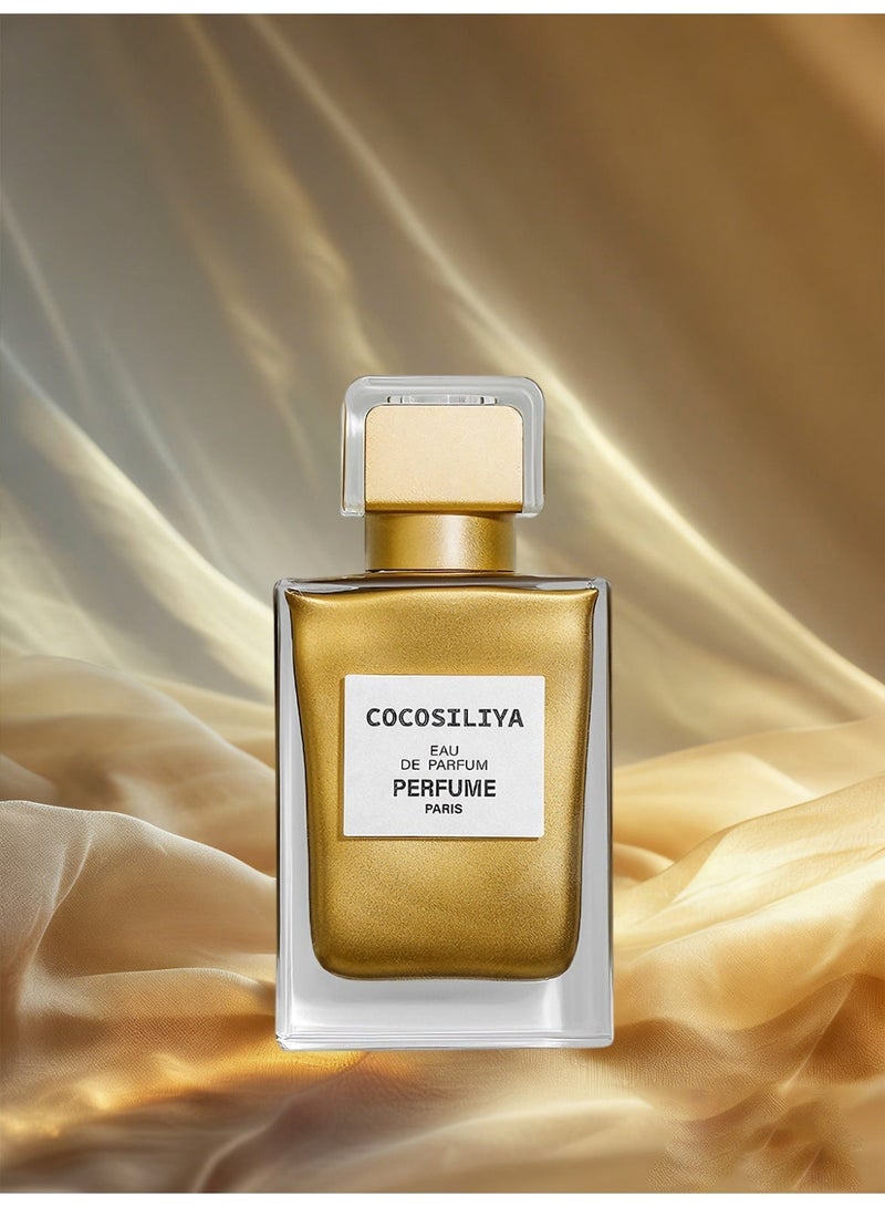 SACO COCOSILIYA Golden Women's Eau de Parfum 50ml/Floral Fragrance/The Perfect Gift Choice - Image 2