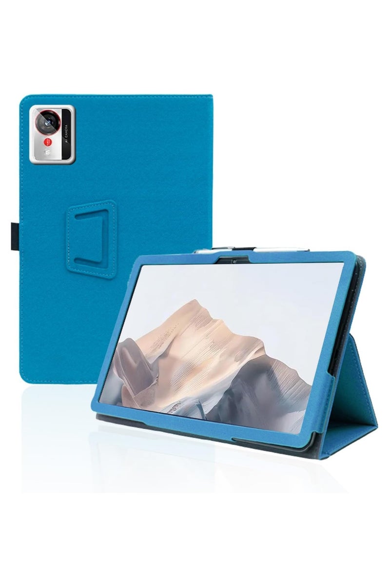 غطاء حماية قطني مع إغلاق مغناطيسي وحزام أمان مخصص لجهاز تابلت ZTE Nubia Pad Pro مقاس 10.9 بوصة إصدار 2025