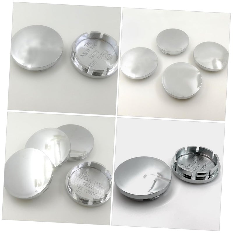 4Pcs Car Tire Hub Caps Wheel Center Covers Easy Installation Hub Protectors Stylish Replacement - Image 5