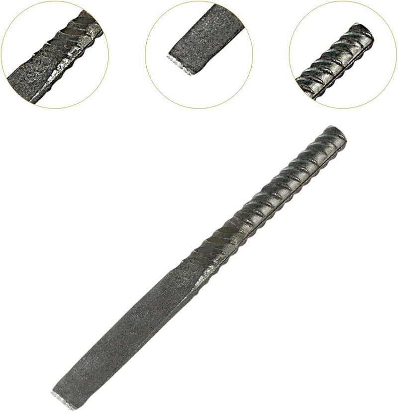 أداة إزميل مسطحة متعددة الاستخدامات مقاس 11 بوصة من الفولاد المتين لأعمال النحت على الأسمنت والبلاط والطوب والأرضيات - Image 3