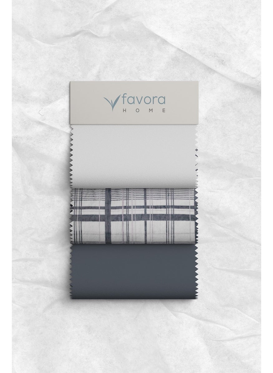 Favora - 2 Piece Woolly Single Blanket Bedspread Set - G - Image 1