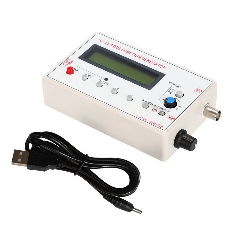 1HZ-500KHZ DDS Functional Signal Generator Sine + Square + Triangle + Sawtooth Waveform - Image 3