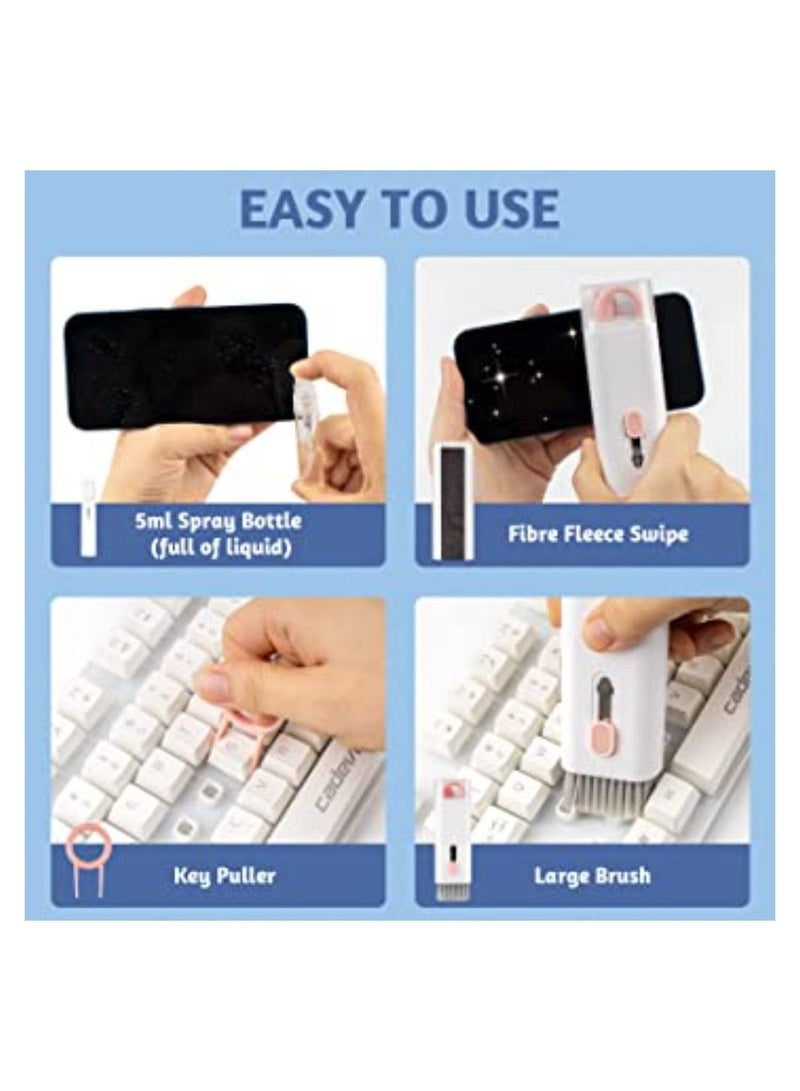 Dream Zone Upgrade Multifunctional 7 in 1 Electronic Cleaner Kit to Provide Superior Cleaning Performance for Your Mac iPad iPhone Computer and Airpods Charging Box Effectively Clean Your Electronics - Image 4